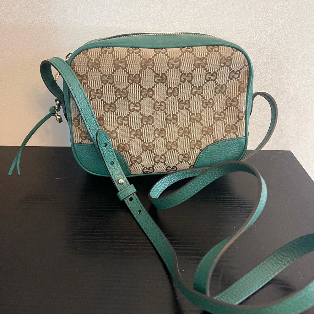 NWOT Gucci Bree Bag Green